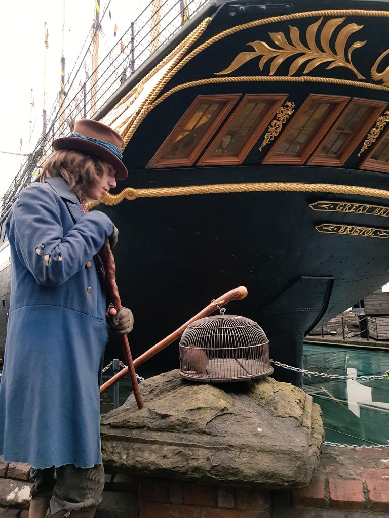 BindingDesign's tweet photo. Feeling very festive after visiting Brunel's SS Great Britain Victorian Christmas #victorianchristmas #ssgreatbritain https://t.co/59y8jG8Uc0