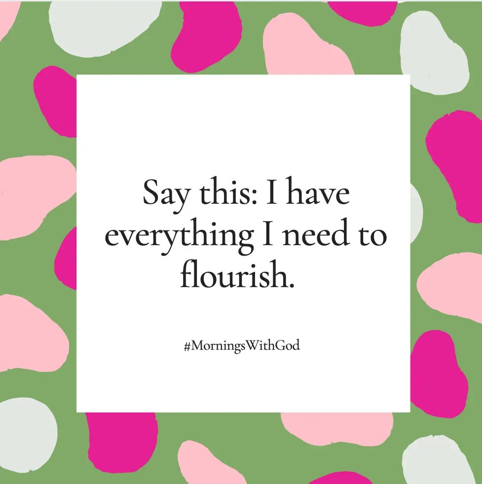 God has already equipped us with everything we need when He created us. You lack nothing. Today declare this but also move in excellence. (2 Peter 1:3) #MorningsWithGod #MWG #BusinessPrayers #PrayerWorks #MorningPrayer #Prayers #PrayerJournal #christiantwitter #Christianbusiness