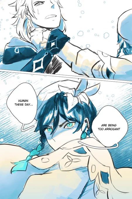 (1/3)

my child
all eyes are watching 

#venti #albedo #原神 