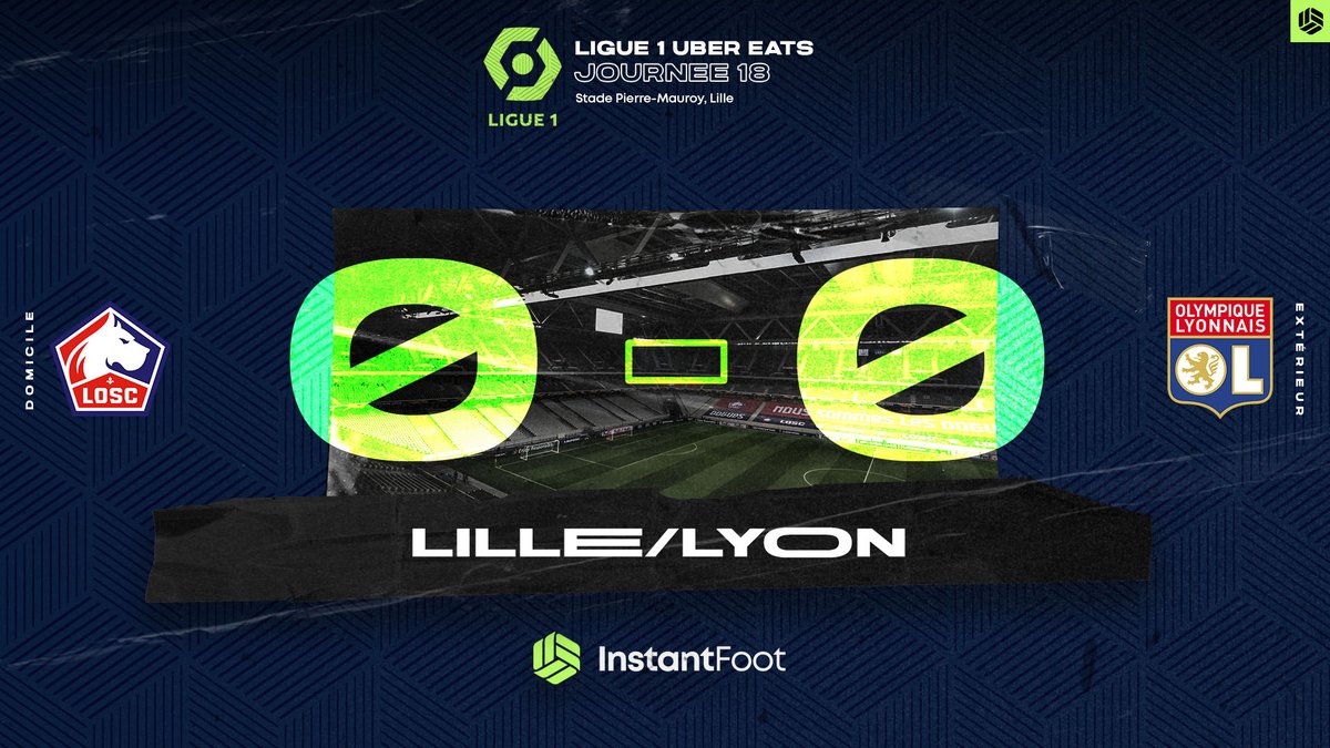 lnstantFoot's tweet photo. #Ligue1UberEats | #LOSCOL

C'est reparti pour 45 minutes !

Vous pensez qu'une équipe va s'imposer ? https://t.co/t8shZTWZne