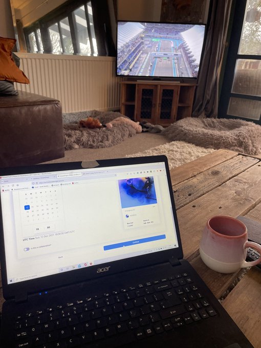 Watching #F1 minting #NFTs https://t.co/miz8U7N0UU<a href="/tag/f1"class="tags">#F1</a><a href="/tag/nfts"class="tags">#NFTs</a>