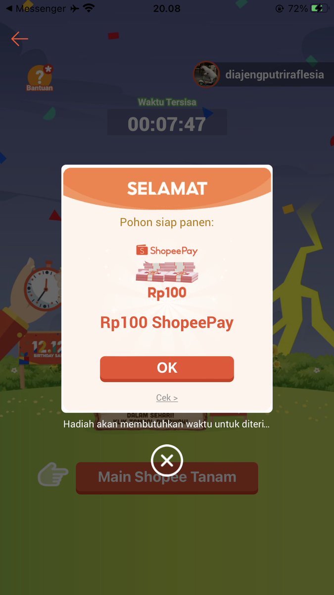 diajeng_pr's tweet photo. @ShopeeID #TanamShopeePay12M https://t.co/sS00KN1JxC