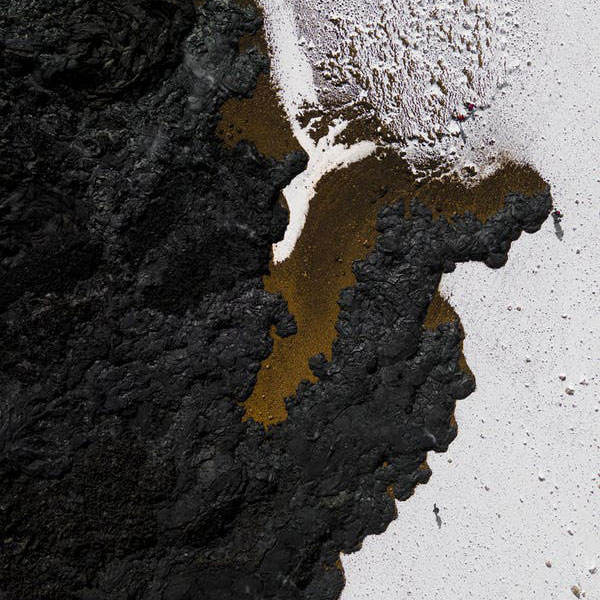 Today's Feature: "E N C O U N T E R" by kevinpages on #ENTERART. "The last snow of the season provided us with some of the most and unique textures and contrast by contouring the hot lava." buff.ly/3EJd3y1 #NFT #NFTArtist #NFTArt #Art <a href="/kevinpagesnft/">K Ξ V I N P A G Ξ S™</a>