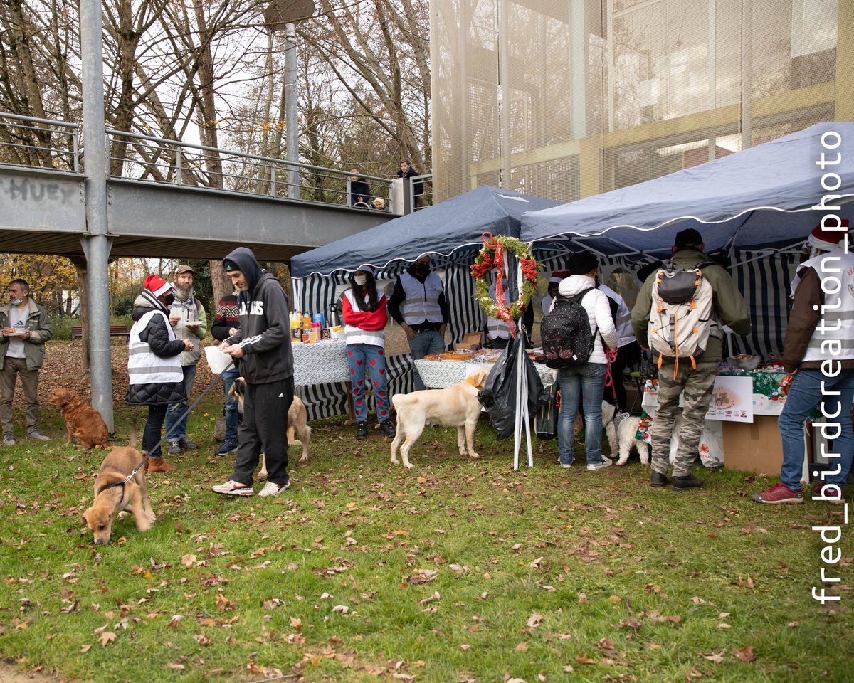 AAnimalaids's tweet photo. La Canibox-Félibox solidaire c'était hier, au parc Pré Leroy à #Niort
#noel #SDF #chiens https://t.co/gNqNMsAbDk