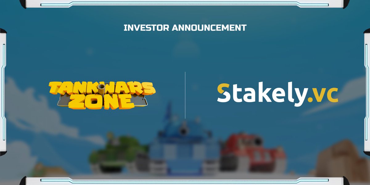 TankWarsZone's tweet photo. We are really happy to have @stakely_vc onboard with us as our Investor. 

https://t.co/nWcvhlJSv9 is known as a Crypto Angel Investor. Besides, @Stakely_io is a very active Validator on Fantom Network with a lot of projects contributed to the Fantom Ecosystem.

$BOND $TGOLD https://t.co/2AQK5HMCz3