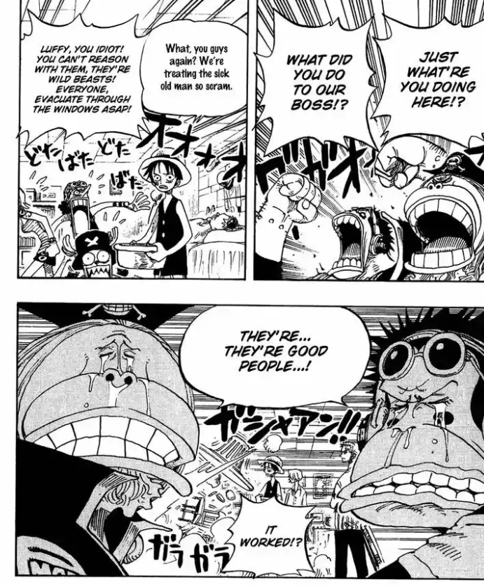 Doffy+Luffy= .?  Manga anime one piece, Funny anime pics, One piece  funny