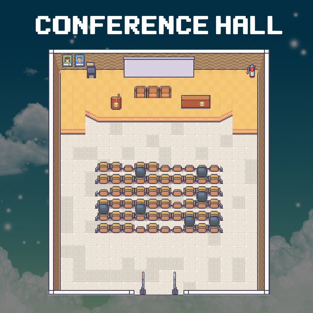 newbies_siily's tweet photo. Last teaser before the main day👾

This is our conference hall. For what? You'll know tomorrow👀

#REKATHON2021 #SIILY #NEWBIES #GameDevelopment #GameDev #REKAthon #REKAGameJam https://t.co/yq4NCh0cv1