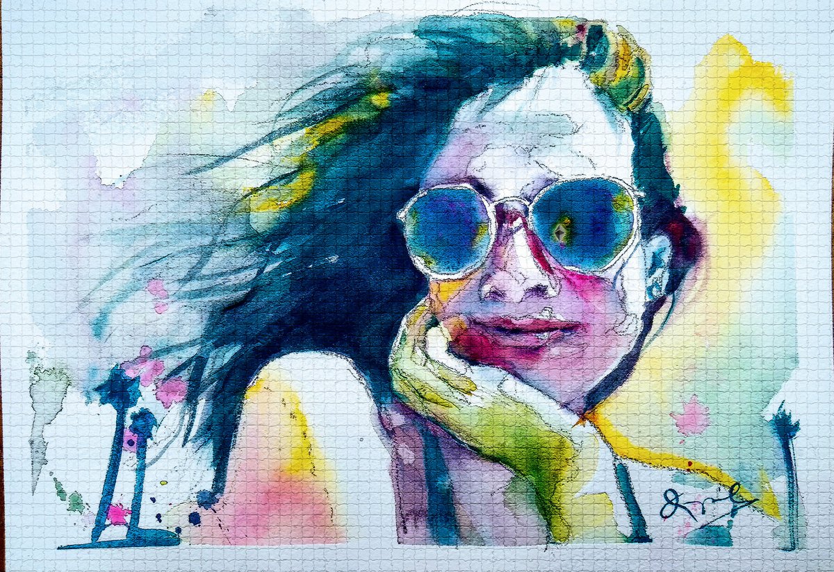 closingbalance's tweet photo. Fifth of my six limited edition #digitalart works -designed from original hand drawn #Watercolor  #portraits #NFTs 

Even in the #Metaverse  - we all still have our human curiosity - an ether for your thoughts?

https://t.co/hlsp4gbfg3  @Openseanft #NFTartist https://t.co/f6AMLdujce