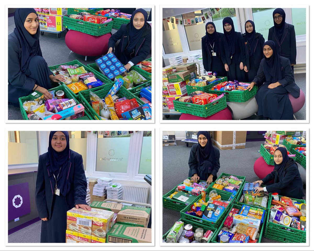 TauheedulGirls's tweet photo. “Real generosity towards the future Lies in giving all to the present”.... Students @Tauheedulgirls start preparing food for the local homeless and vulnerable in our community. #FoodForAllWeek @StarAcademies. #WeAreStar #Service https://t.co/gMZvxlVbkd