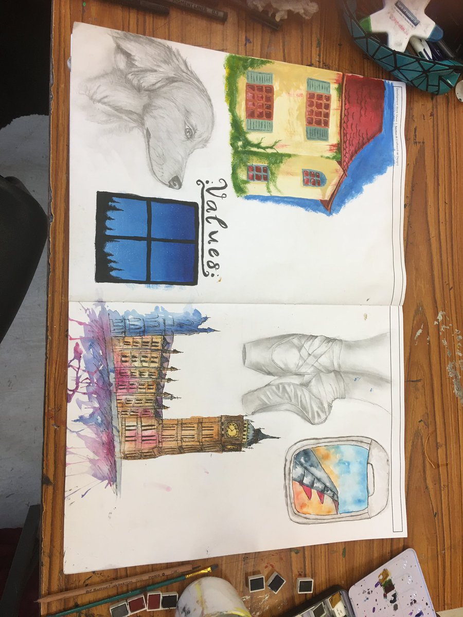 TUS_Seven's tweet photo. Sunday here! So I haven’t really drawn anything in a while so all I have to show is my art project from 6th year that I never got to finish. Art was always my favourite subject. What was your favourite subject at school📚?
#TUS_comp #sunday https://t.co/EZx1W9mjG0