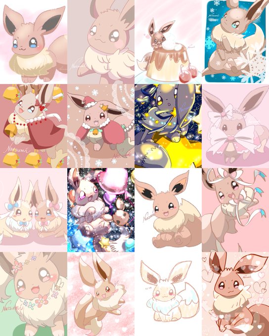 Eeveeのtwitterイラスト検索結果