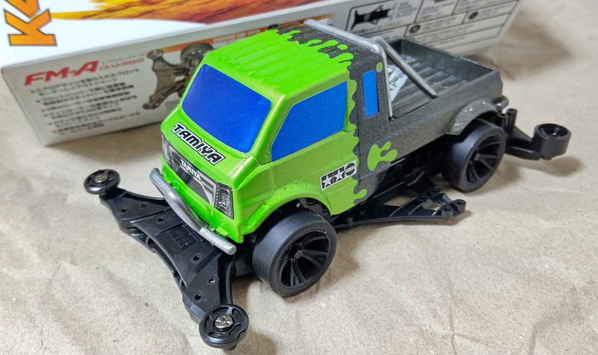 RT @kino_m4d: #K4ギャンボー 簡単に塗装してみた 塗装久しぶりすぎた