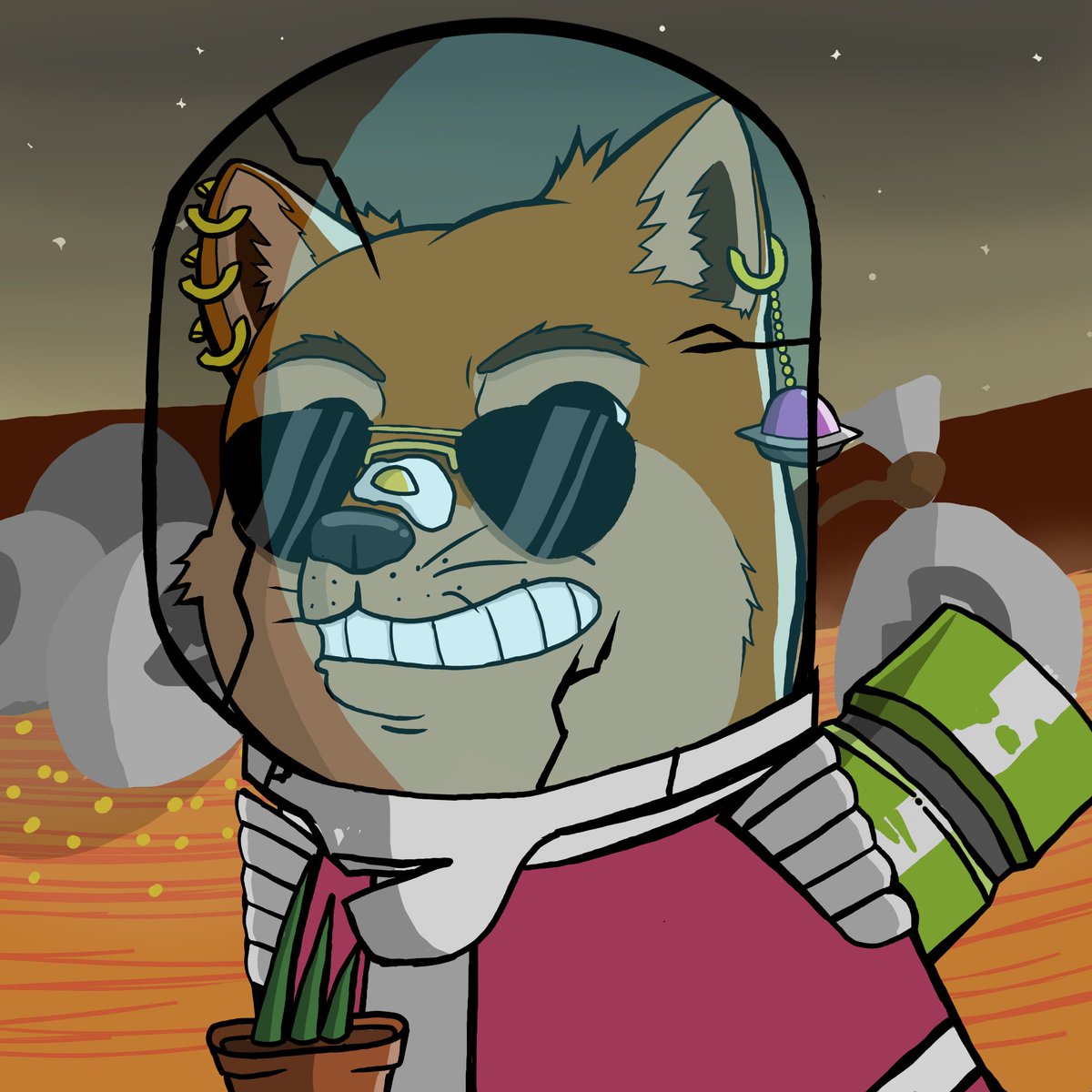 ns8natalie's tweet photo. @MrStevenSteele_ @DogexMetaverse #DogeXCru to the Moon, Mars, & Beyond! 🐕🚀🌕 https://t.co/YHGU8ExoYl