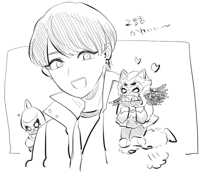 全開みっつしか描いてなかった 