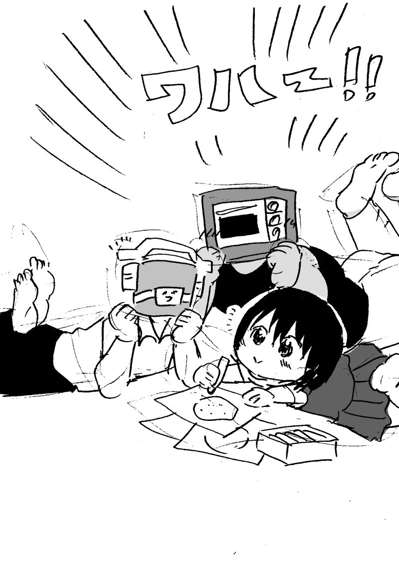 スーツとかパリッとしたの普段全然着ない異形頭お兄さんたちと幼女です 