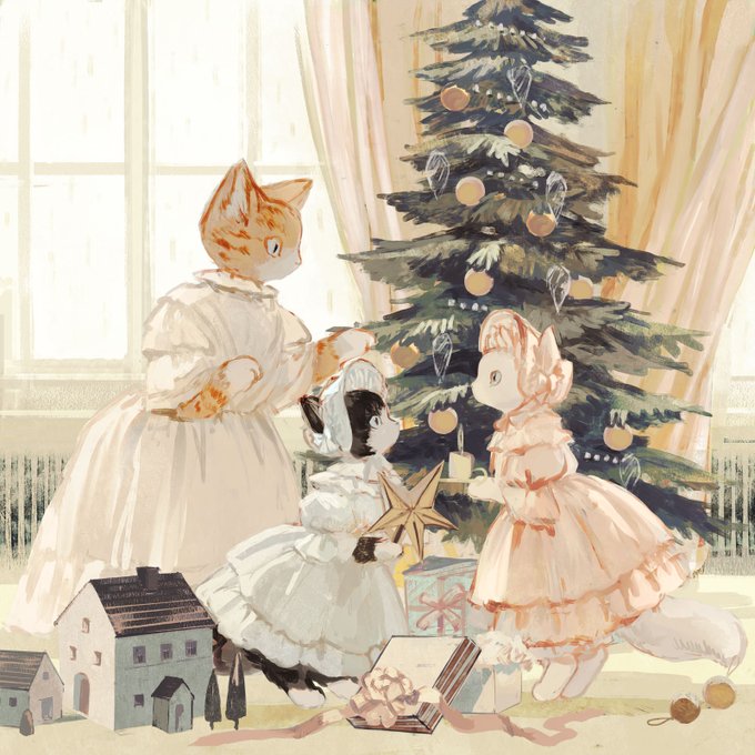 「クリスマス 複数の女性」のTwitter画像/イラスト(人気順)