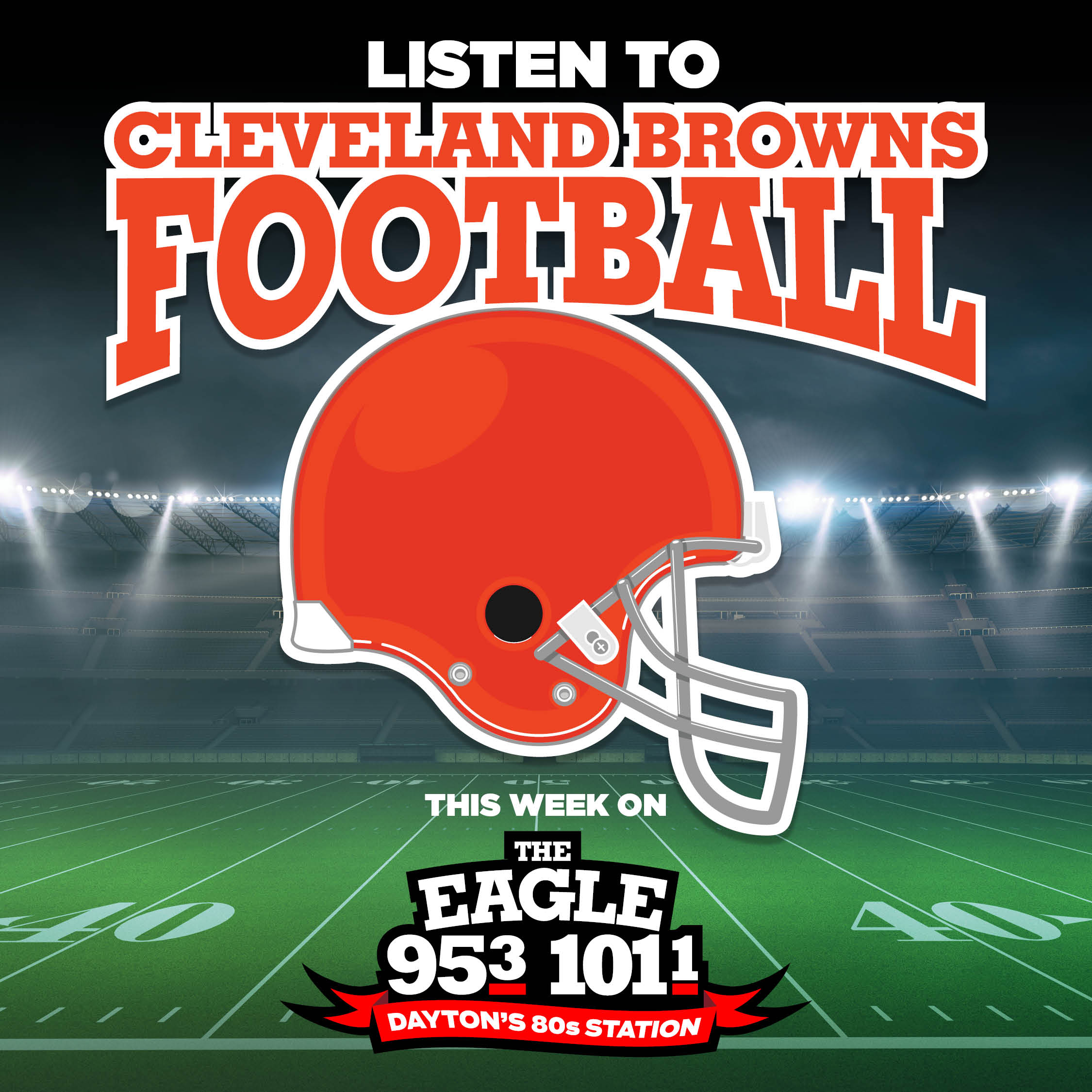 WHIO Radio on X: 'Attention Cleveland Browns fans, Pregame coverage of today's  game against the Ravens will air on WHIO Radio from 11 AM to 1 PM but due  to today's Dayton