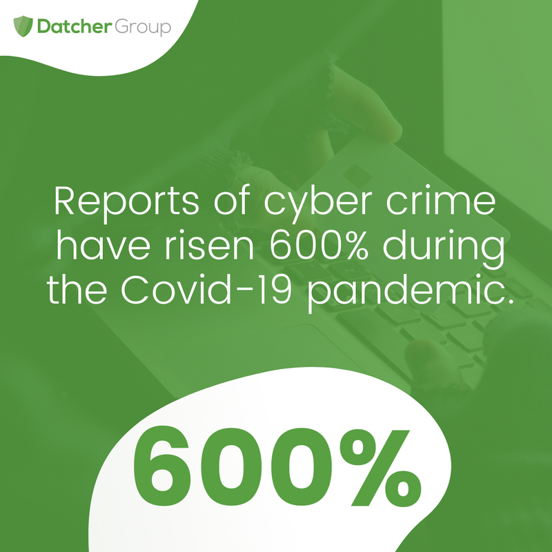 DatcherSecure's tweet photo. 🚨 Cybercrime rates have skyrocketed during the pandemic largely due to the fact everyone was forced to shift operations online. Many companies weren't prepared and did not have proper security in place. 

#DatcherGroup #CyberSecurity #CyberSecurityAwareness #Malware https://t.co/oCiGDdGRr6