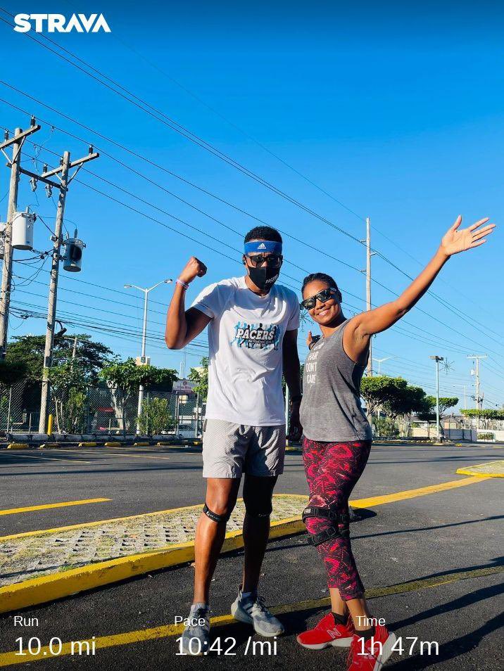 rick_case's tweet image. Didn’t want to miss out on the fun 10 mile route so Sab and I did our recovery run to experience it. Still a bit of character in it both ways but lived up to its name Snake and Ladder. Happy we did it! #pacersrunning #werunjamaica #snakeandladder #onelove #NeverYield