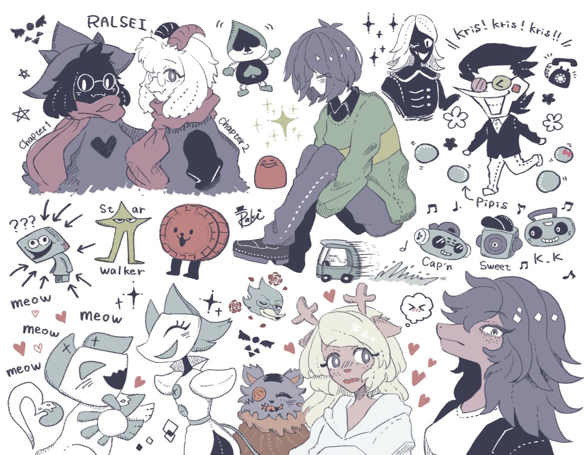 deltarune Doodles

#raki_pictures 