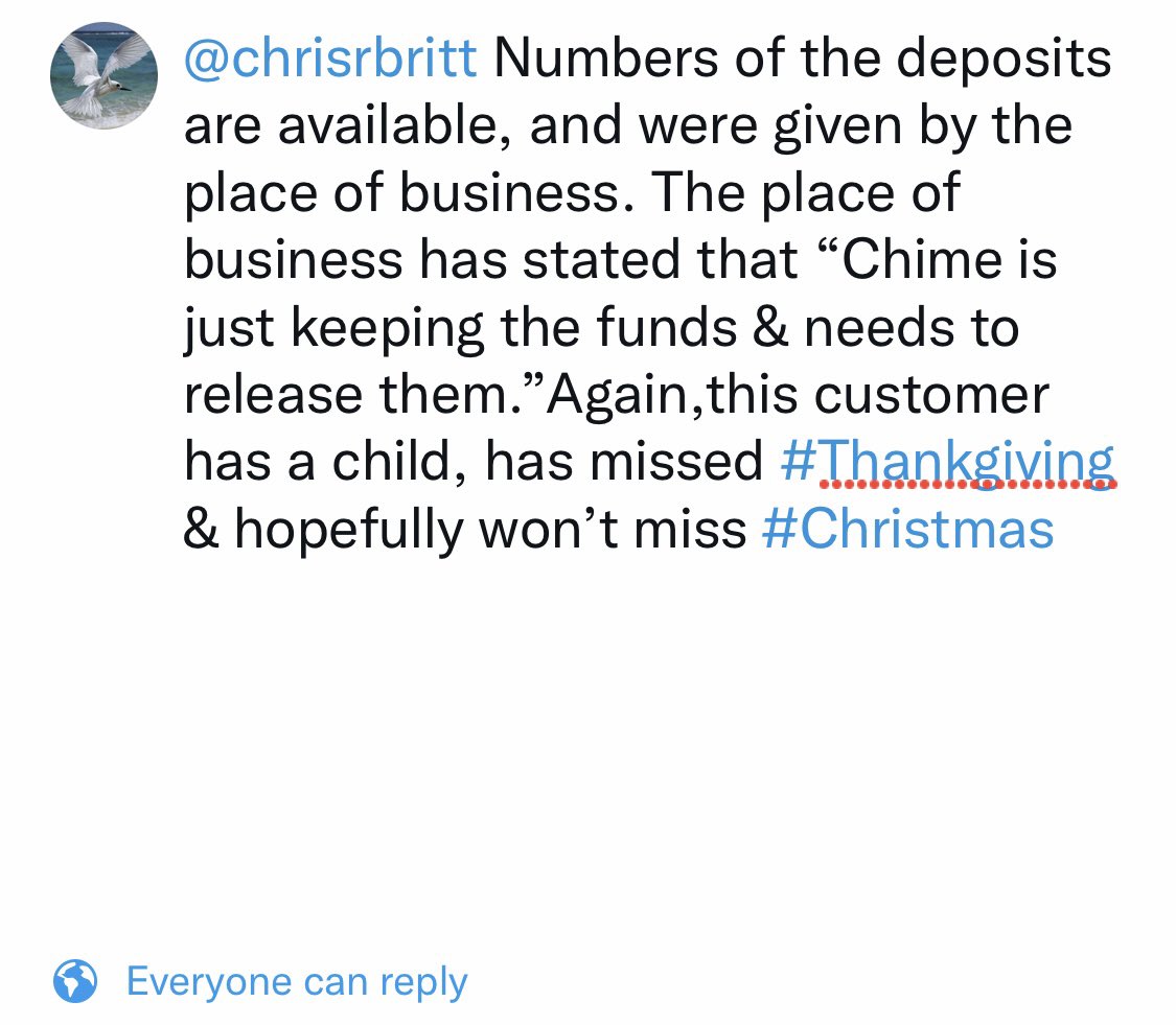 #CHIME TAKES PEOPLE’S #MONEY,WONT SEND THEIR #DIRECT #DEPOSITS BACK TO THEIR #EMPLOYERS SINCE #FUNDS WONT BE RELEASED TO YOUR CUSTOMERS‼️#TRACKING #NUMBERS TO SHOW PROOF‼️#BUSINESSES ARE #WARNING #PEOPLE OF CHIME. #BEWARE #BBB #SHAREthisMESSAGE