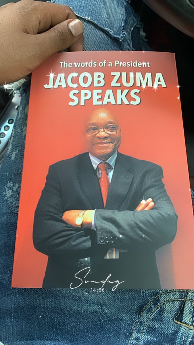 Hope you got your copy #PresidentZumaSpeaks