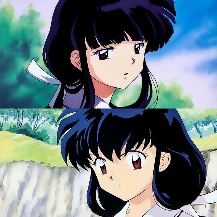 ✨Folklore✨ on X: "🌹The Beauty of a Miko🌹 #kagome #kikyo #inuyasha #anime  https://t.co/DuxnHvsHZJ" / X