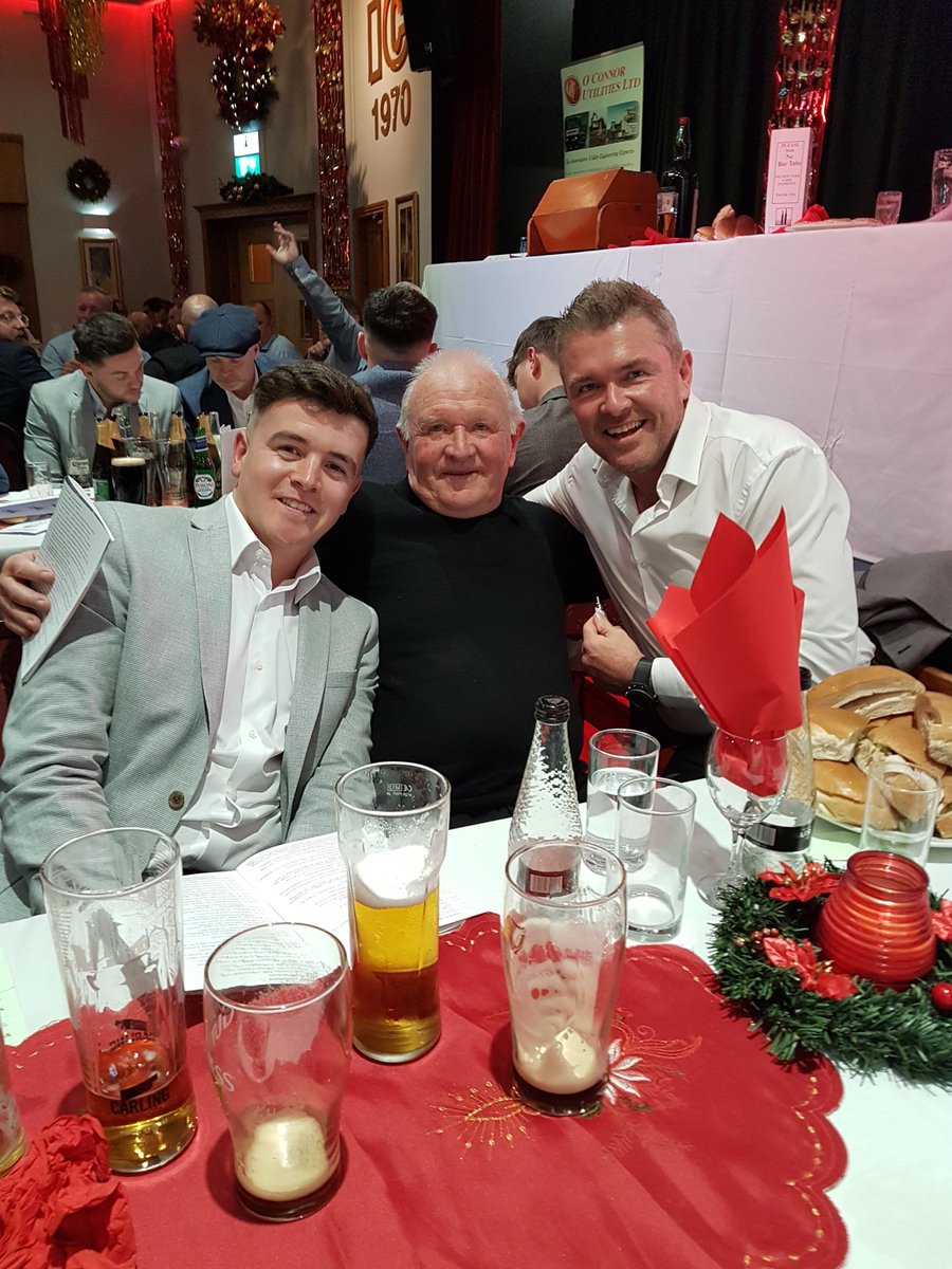 Great Friday with Dad and friends at @leedsirishcentre raising money for some amazing charities