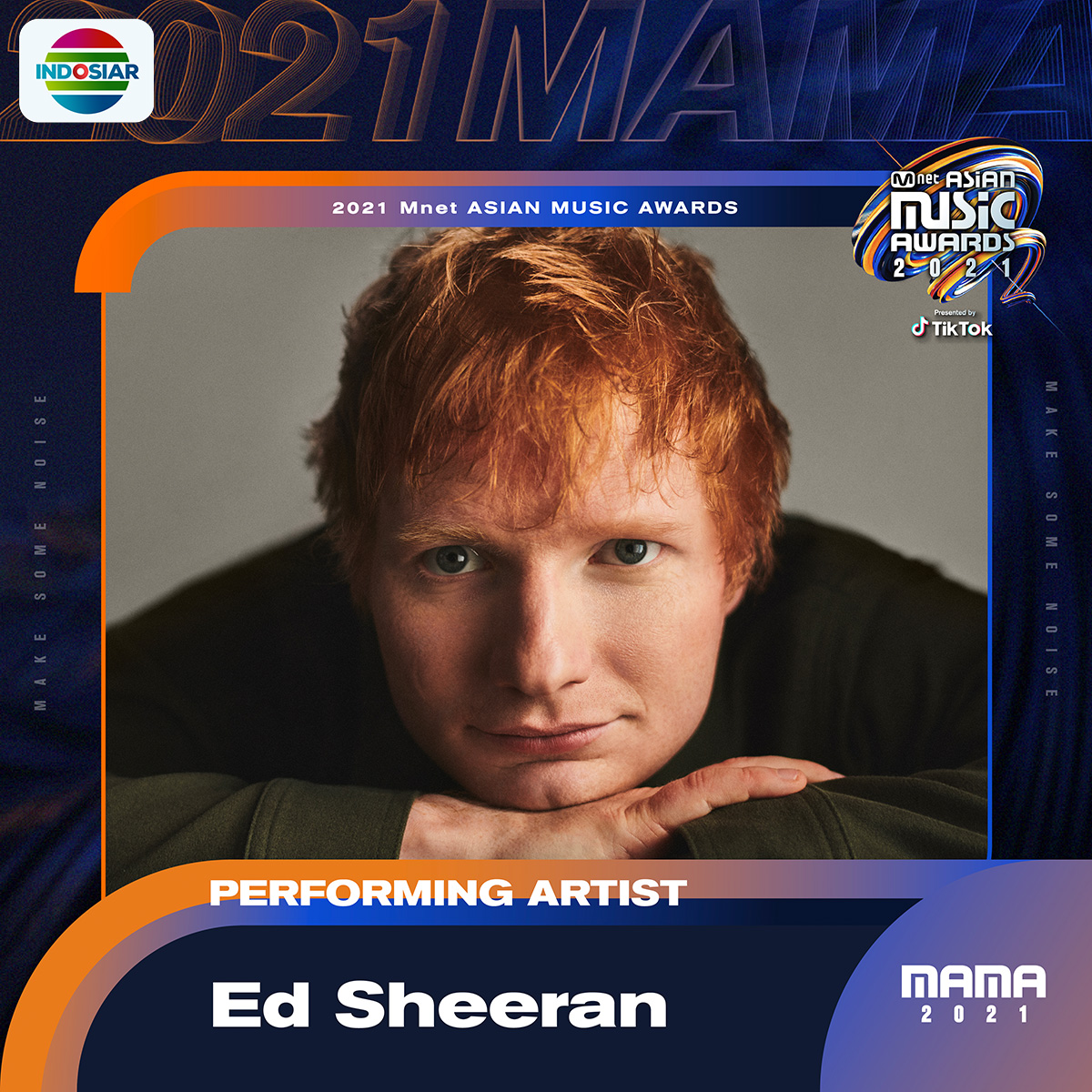 Indosiar's tweet photo. Tungguin penampilan #CocoNButter #EdSheeran #ENHYPEN #HolyBang di #2021MAMA yang tayang di Indosiar malam ini pukul 23.30 WIB https://t.co/zIvJhnhYMI