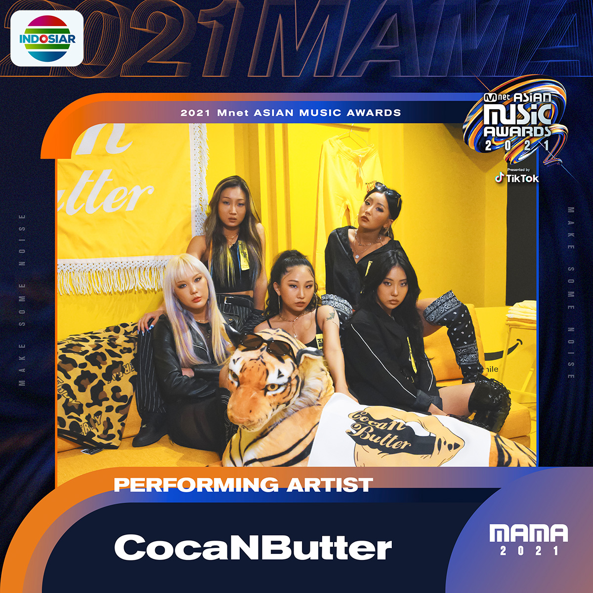 Indosiar's tweet photo. Tungguin penampilan #CocoNButter #EdSheeran #ENHYPEN #HolyBang di #2021MAMA yang tayang di Indosiar malam ini pukul 23.30 WIB https://t.co/zIvJhnhYMI