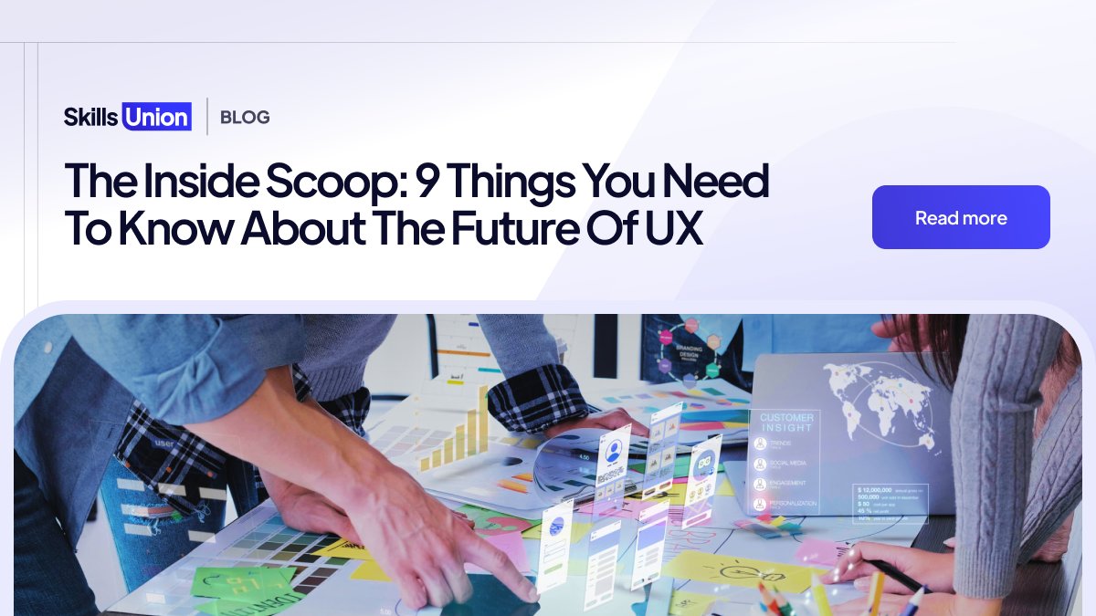 The very near future will be a seamless mix of devices 'speaking' to one another and we predict the job of the UX designer will be overseeing how this comes together while benefitting from  AI. What are your thoughts? Check out our latest blog: buff.ly/3rZbzvS
#uxdesign