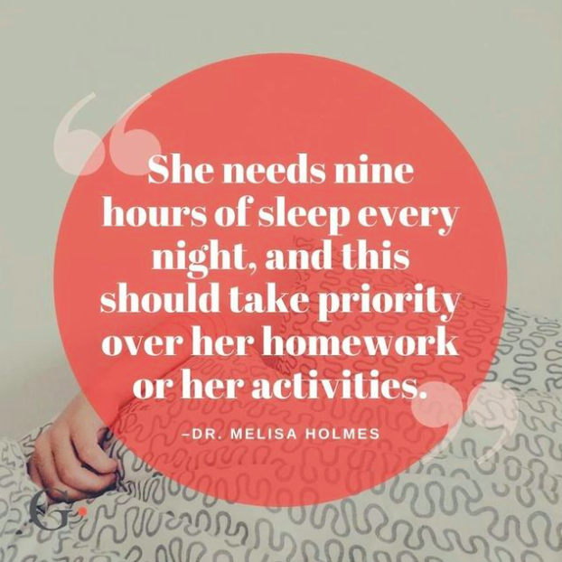 Sleep is so important for physical and mental health, especially for teens. Make sure she's prioritizing her wellness by getting nine hours of sleep every night. Watch this #MomMinute tip with Dr. Trish on why sleep matters: ow.ly/L1eB50H8SQs