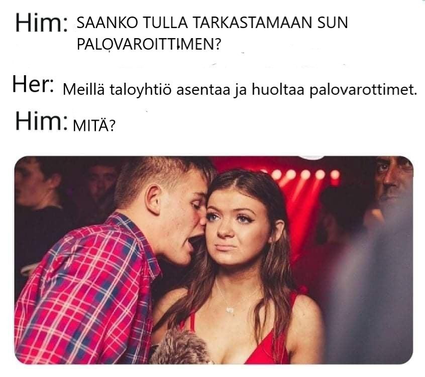 MaattanenAntti's tweet photo. Taloyhtiöt voivat tehdä monella tavalla hyvää asukkaille. Yksi keino on asentaa toimivat palovaroittimet kaikille. Tee aloite https://t.co/P7ahVmIlaB #taloyhtiö #tulipalo #elämänturva #turvallisuusmeemi #turvallisuus https://t.co/1kOZVIenQu
