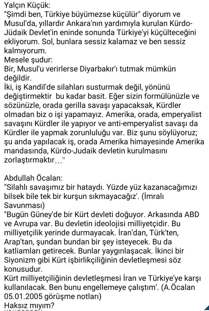 Kürd milletine kurulan tuzağın farkında mısınız?