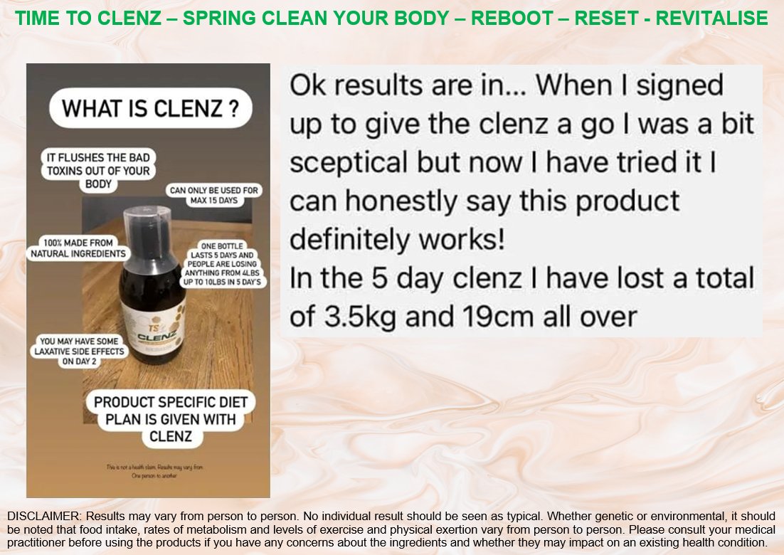 CoolCanary's tweet image. TIME TO CLENZ – SPRING CLEAN YOUR BODY – REBOOT – RESET - REVITALISE

#Clenz #detox #cleaneating #healthybody #reset #metabolism #cleanse
