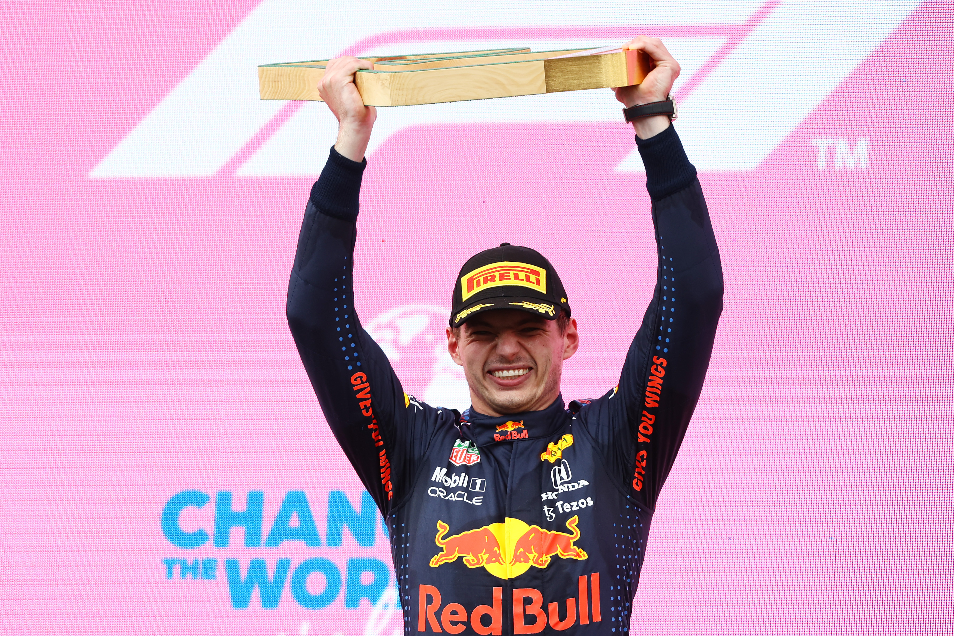 M.フェルスタッペン キャンバスアート F1 2021ワールドチャンピオン Max Verstappen - Champion - Abu Dhabi 2021 - Vintage Speedworks