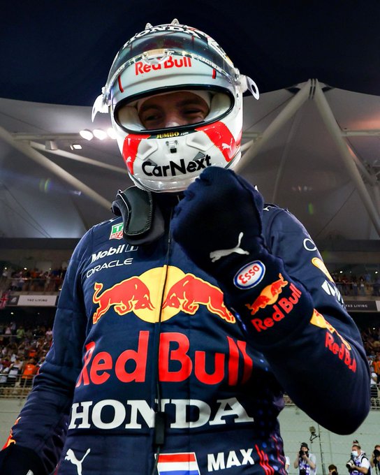 Max Verstappen, Piloto da Red Bull na Fórmula 1, em 2021 - twiiter 