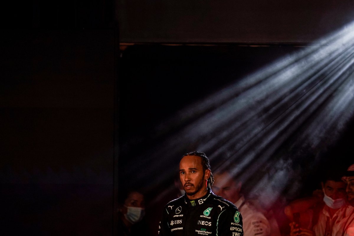 sportbible's tweet photo. Lewis Hamilton did absolutely nothing wrong in that race. 

It's hard not to feel sorry for him... 😢 https://t.co/ySUFfO56pj