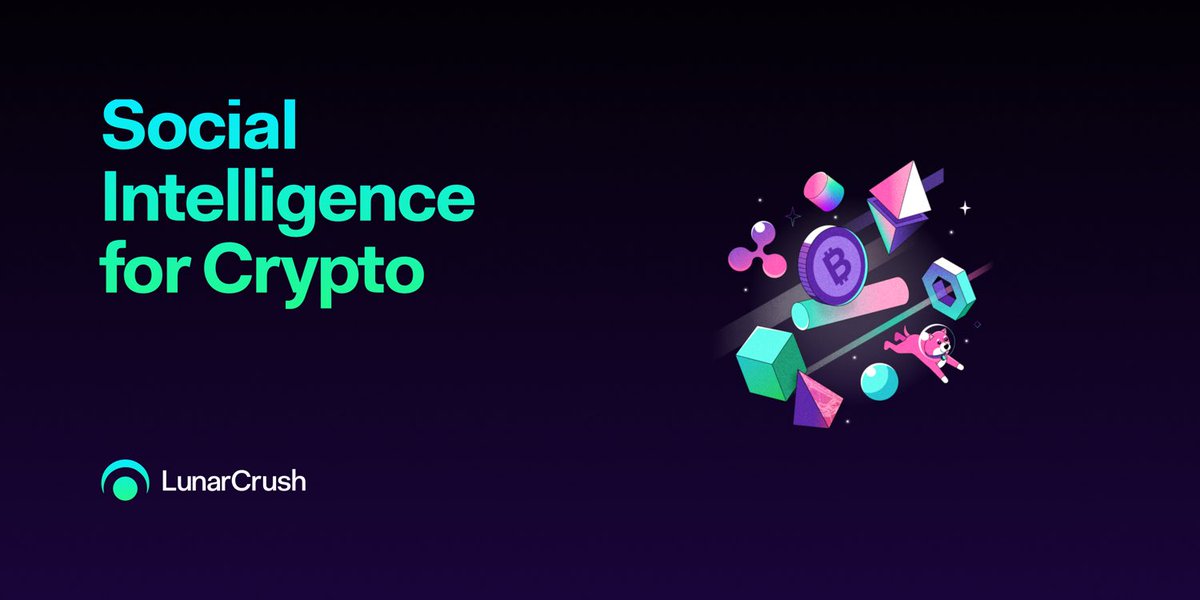 I use #LunarCrush to track social insights for cryptocurrencies. Check it out!

lnr.app/s/vYg3kn #LunarShare