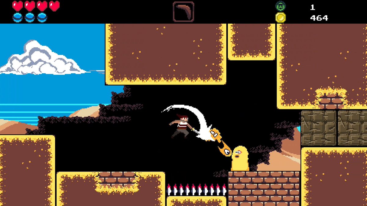 More screenshots!
#ドット絵 #indiegames 
#gamedev #pixelart 
#indiedev #indiegamedev 
#gaming #platformer 
#madewithgamemaker
#GameMakerStudio2