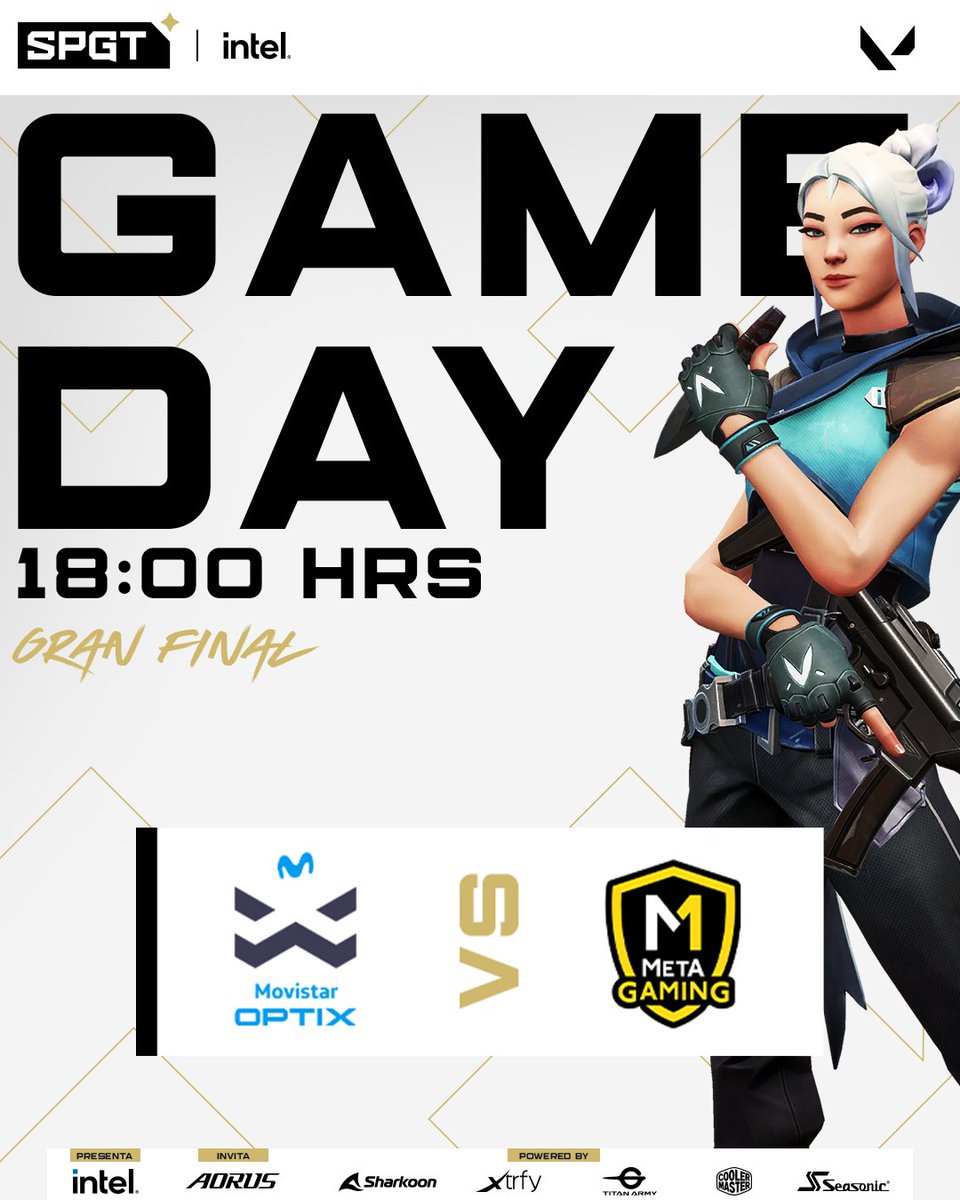 ¡Una gran final es la que viviremos hoy!

El campeón defensor <a href="/MetaGamingpy/">Meta Gaming 〽️</a> 〽️ tendrá que defender su legado ante <a href="/movistaroptix/">Movistar Optix</a> ⚡️.

Acompáñanos este domingo 12 de diciembre a las 15 horas para vivir toda la emoción de las finales de la #SPGTXI solo por twitch.tv/spgtchile.