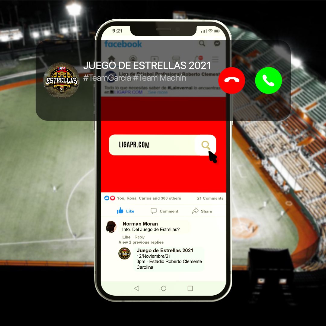 LBPRC's tweet photo. 𝐂𝐎𝐒𝐀𝐒 𝐐𝐔𝐄 𝐍𝐄𝐂𝐄𝐒𝐈𝐓𝐀𝐒 𝐒𝐀𝐁𝐄𝐑 𝐏𝐀𝐑𝐀 𝐄𝐋 𝐉𝐔𝐄𝐆𝐎 𝐃𝐄 𝐄𝐒𝐓𝐑𝐄𝐋𝐋𝐀𝐒 𝟐𝟎𝟐𝟏 ⭐️⚾️🇵🇷
#APPPR #JuegoDeEstrellas #TeamGarcía #TeamMachín #LaInvernal #HomeRunDerby (1/4) https://t.co/4l5hA9jZpk