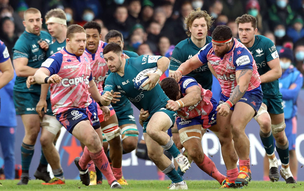 aplenorugby's tweet photo. #CONvSFP ¡Finaaaaal! Connacht jugó con autoridad y le ganó a Stade Francais 36 a 9. https://t.co/MrZ9ap0JOJ