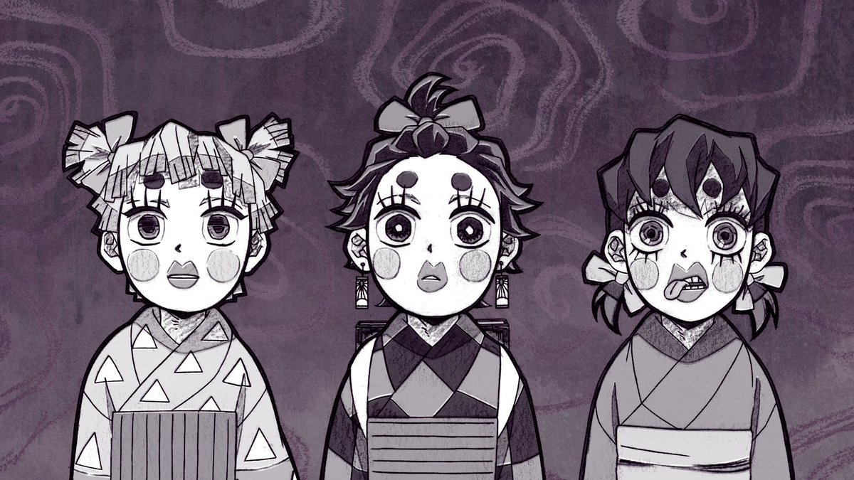 鬼滅の刃 遊郭編 原作の衝撃的な1シーンを忠実に再現し台本の表紙にしてしまった 破壊力凄い 3人の黒歴史を掘り返す公式 Togetter