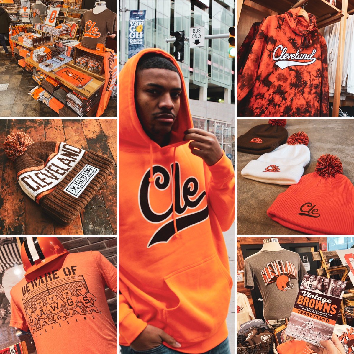 CLECLOTHINGCO's tweet image. GAME DAY GIVEAWAY! Retweet this tweet to enter for a chance to win a $50 @CLECLOTHINGCO gift card. 

Contest ends at 11:59pm EST today. Winner will be selected at random. GOOD LUCK AND GO BROWNS!