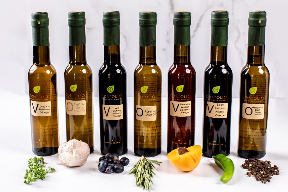 As you review your holiday meal checklist are you stocked up on balsamic and olive oils? Whether Rosemary Olive Oil for last-minute seasoning, Spicy Honey Serrano Vinegar to add some kick to the veggies &amp; sauces, or Apricot Balsamic to drizzle on ice cream, we've got you covered!