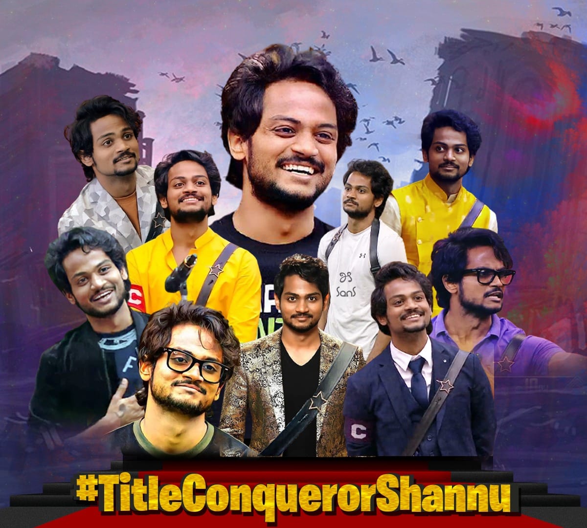 ChallakolusuH's tweet photo. Shannu all rounder winner #TitleConquerorShannu https://t.co/8fuF3wpF6M