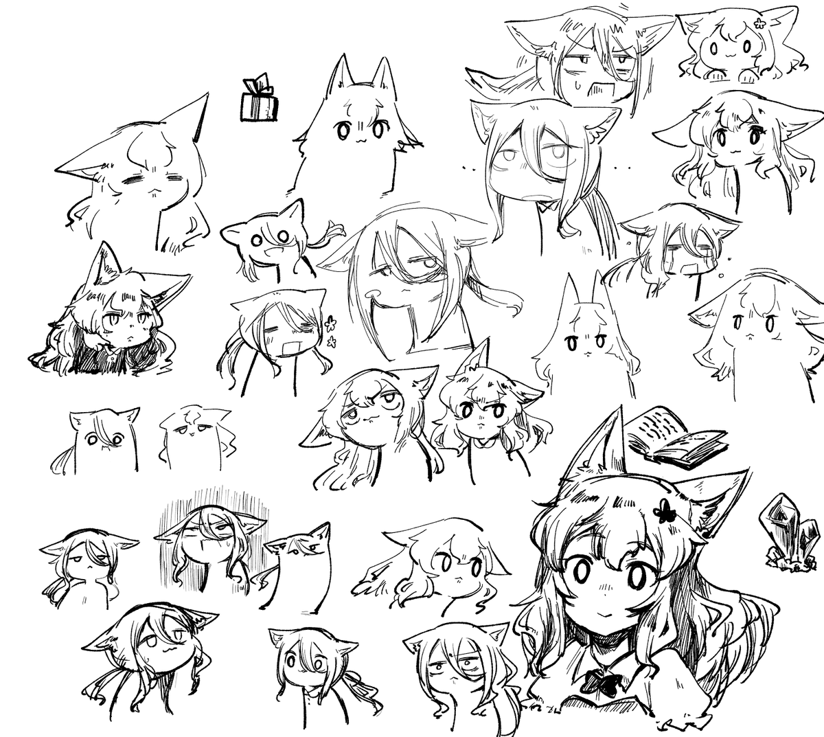 落書きウィルとノーラ 