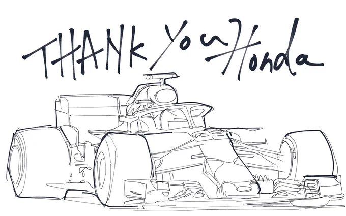 ありがとう!HONDA!WE ARE THE CHAMPION!Power Your Dreams!!!!!#F1Finale #F1 #HondaF1 