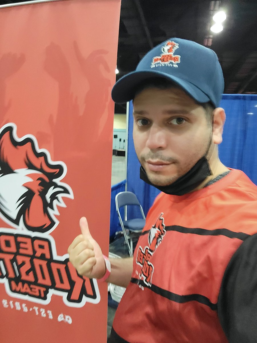 Monopr's tweet photo. The grind never stops.

Today at the #UrbanExpo with @RedRoosterTeam1 and #HighLevelGaming, @LaXaviDuria.

#NBA2K22 tournament today and some fighting games. Stop by the booth! https://t.co/j3BD28B7HT